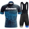Pikkukuva 1 / 5: SRAM Miesten Pyöräilyvaatteet Kesä Miesten Setit 2023 Mtb Set Urheiluvaatteet Shortsit Univormu Jersey Housut Mies Vaatteet Paita Ruokalappu Black 4XL