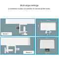Miniatyrbild 2 av 5: Automatisk Digital Fiskmatare, Semester- och Helgtimer, Programmerbar, Fuktbeständig TY