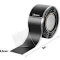 Miniatyrbillede 2 af 2: Pool Fitting og Tætningsstykke Silikone Tape, Isoleringstape og Tætningstape 25mm*3m Guazhunithe Sort En A