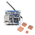 Miniatyrbillede 1 af 5: For Zero H2 ARM -A7 4-Core 512MB RAM Programmering Microcontroller PC Udviklingskort med Køleplade