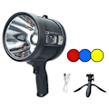Miniatyrbillede 1 af 5: Håndholdt LED Lommelygte Spotlight USB Genopladelig Arbejdslampe L Model