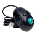 Miniatyrbillede 1 af 4: Usb Kablet Trackball Mus Bærbar Pc Laptop Finger Håndholdt Computer Mus
