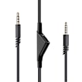 Miniatyrbillede 4 af 5: Gaming Headset Lydkabel 2 Meter Justerbar Lydstyrke 3D Stereo Forlængerkabel til Astro A10 A40 A30