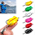 Miniatyrbillede 3 af 5: Fiskelokke Fiskekrog Mini Frø Blød Agn Fiskegrej Tilbehør