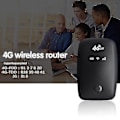 Miniatyrbillede 2 af 5: Trådløs Router 150m 4g Bærbar Trådløs Router 2.4/5g Dual-band Wifi Router Android 6.0