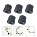 Miniatyrbilde 3 av 3: 5 stk. Trombone Slide Gummi Endestykke Trombone Bumpers Trombone Beskyttelse Trombone Reparasjonsverktøy