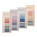 Miniatyrbild 1 av 3: 4-pack Sticky Index Tabs för att annotera böcker, skrivbara sidmarkörer med linjal