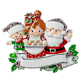 Miniatyrbild 3 av 5: Julgransprydnader familj julgransdekoration julkula julgransprydnad no3614-ZZY