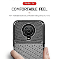 Miniatyrbild 3 av 5: Thunder Series Twill Textur Mjukt TPU-skal Kompatibelt med Nokia G10 / G20 Blue