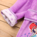 Miniatyrbild 4 av 5: Barn Pojke Flicka Huva Fleece Morgonrock Nattkläder Pyjamas Purple 100