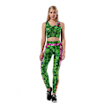Pikkukuva 2 / 3: Naisten tytöille tarkoitetut urheiluliivit ja leggingsit, jotka tukevat joogaa Tommy Controlilla COLOR 4(LEGGINGS) S