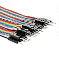 Miniatyrbilde 4 av 5: 30cm 40-pin Hann til Hunn Breadboard Jumper Ledninger Flatkabler