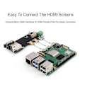 Pikkukuva 4 / 5: Micro HDMI - HDMI -muunnin näytön liitinadapteri Raspberry Pi 5/4B:lle