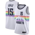 Miniatyrbild 1 av 2: Herr Dam Baskettröja JOKIC 15# MURRAY 27# PORTER JR. 1# vuxen Mode Top tee Sport T-shirts white #15 A M