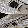 Pikkukuva 2 / 5: 2 kpl Auton Takapenkin Koukut Volvo Xc40 Xc60 18-20, xc90 V Musta 2kpl S2024123011209 Edition d