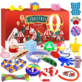 Miniatyrbild 2 av 5: 24 dagar/ set Fidget Toys Jul Adventskalenderpaket Anti Stress Toy Kit Stress Relief Figet Toy Blind Box Barn Julklapp style 3