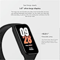 Pikkukuva 4 / 5: XIAOMI Smart Band 8 Active Global Version, 1,47\" LCD-näyttö, aktiivisuusranneke urheiluun ja terveyden seurantaan Black