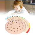 Miniatyrbild 4 av 5: Minnesmatch Schackspel i Trä Förbättrar Förmågan Roligt Interaktivt Tidig Utbildning Block Brädspel Lämpligt för Pojkar och Flickor