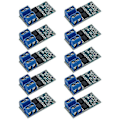 Miniatyrbild 1 av 2: 10 st DC 5V-36V 15A (max 30A) 400W Dubbel Högeffekts Mosfet Trigger Switch Drivmodul 0-20khz PWM Justering Elektronisk (haoyi