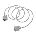 Pikkukuva 2 / 5: VGA DB15 uros - RS232 DB9 uros adapterikaapeli / Videon grafiikkalaajennuskaapeli (Valkoinen, 1,5 m)-B3