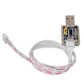 Pikkukuva 1 / 5: USB - TTL-sarjaliitäntäadapterimuunninmoduuli 300 bps?1,5 Mbps 340-sirulla ja merkkivalolla