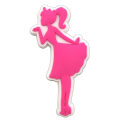 Miniatyrbild 1 av 5: 1st Barbie Doll Series Croc Berlocker Designer For Girl Sko Berlocker Croc Tillbehör För Classic Clog Barn Present Hot Rea LAN29-09