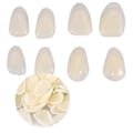 Miniatyrbillede 4 af 4: 70 stk./pose Tandfinerer Resin Anterior Øvre Midlertidig Krone Til Dental Oral Pleje-FCY