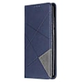 Miniatyrbild 2 av 5: Geometriskt Mönster Ställ Läder Korthållare Fodral Kompatibelt För Xiaomi Redmi Note 8 Pro Blue