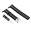 Miniatyrbilde 2 av 5: Gummiklokkereimer for Suunto T1 T1c T3 T3c T3d T4c T4d Svart