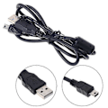 Miniatyrbilde 2 av 5: USB-kabel IFC-400PCU for Canon-kameraer og videokameraer Powershot Video Interface