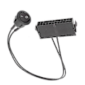 Miniatyrbillede 3 af 5: 24 Pin Hun ATX PSU Strømforsyning Starter Tester Start Op Jumper ON OFF Switch Kabel 18AWG 30CM