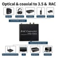Miniatyrbillede 5 af 5: Digital til Analog Konverter DAC Decoder Adapter Bluetooth-kompatibel Modtager