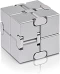 Fidget Cube Ny Versjon Fidget Fingerleker - Metall Infinity Cube Prime For Stress- og Angstavlastning/ADHD, Ultra Holdbare Sensoriske Gaver For Voksne Og