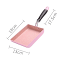 Miniatyrbild 5 av 5: Rektangulär Japansk Non-stick Mini Stekpanna Omelett Äggpanna Kökstillbehör