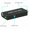 Miniatyrbillede 5 af 5: Ps2 Til Audio Video Konverter Adapter Av Kabel Til 2