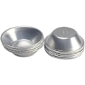 Miniatyrbild 4 av 4: Äggtarteform, 20 st Förtjockade Äggtarteformar, Återanvändbara Nonstick Kakform Äggtarte Pasteis De Nata Ugnssäker Rund Vaniljsåsform Puddingform