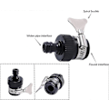Miniatyrbilde 3 av 5: 2 stk. 16 mm Universal Kran Kobling Adapter Mikser Kjøkken Hageslange Fittings Klemme