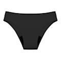 Miniatyrbild 1 av 5: Menskyddsbadkläder Dam 4 Lager Period Badkläder Läckagesäkra Strand Menskydds Bikini Menskydds Trosor Tonåring Absorberande Badbyxor