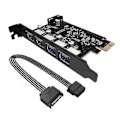 Miniatyrbillede 1 af 5: Højhastigheds Usb3.0 Pci-e Udvidelseskort 4 Pin Interface Lavt Strømforbrug Kompatibelt