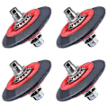Miniatyrbild 1 av 5: 4-pack 4581el2002c Torktumlare Trumrulle Enhet Passar För Lg, , Ersätter Del 4581el3001c, Ps8260240