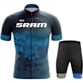 Pikkukuva 2 / 5: SRAM Miesten Pyöräilyvaatteet Kesä Miesten Setit 2023 Mtb Set Urheiluvaatteet Shortsit Univormu Jersey Housut Mies Vaatteet Paita Ruokalappu Army Green 4XL