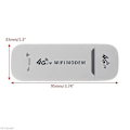 Miniatyrbilde 3 av 5: Høyhastighets Ulåst 3G 4G LTE USB Modem Bærbar USB 4G Dongle 3G 4G USB Dongle Universal USB Netwo