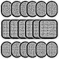 Miniatyrbilde 1 av 4: Erstatningsgelputer for alle abdominalbelter, 6 sett (18 gelputer) - Yvan
