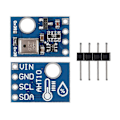 Miniatyrbild 3 av 5: 10 st AHT10 Högprecisions Digital Temperatur- och Luftfuktighetssensor Mätmodul I2C Kommunikation