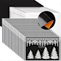 Miniatyrbillede 1 af 5: 0,6 mm Stærk Magnetisk Gummifolie og Stempel Die Opbevaringspose, Die Opbevaringssæt til Opbevaring, Scrapbooking Orange