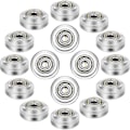 Miniatyrbillede 1 af 5: 16 stk 3D-printer Polycarbonat Trinserulle 3D-printer Hjul 625zz Trinse Lineær til Cr10, 3 og Mere