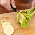 Miniatyrbild 2 av 2: Handhållen Cirkulär Mode Citronskivor Tomatskärare Q