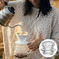 Miniatyrbillede 4 af 5: Kaffeperkolator Kande Udskiftning 4 Stykker Glas Perkolator Top Udskiftning Glas Kaffe Perkolator Dele Transparent Kaffekande Glas Top, 1.37 Tommer