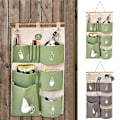 Miniatyrbillede 2 af 5: Sød Ugle Dør Garderobe Vægophæng Multi-lomme Opbevaringspose Container Organizer Q