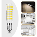 Miniatyrbild 3 av 3: E14 LED-lampa 9w Kupa, 50w Halogen Ekvivalent, 550lm, Kallvit 6000k, Liten Edison Skruv, Ej Dimbar, 2 Stycken